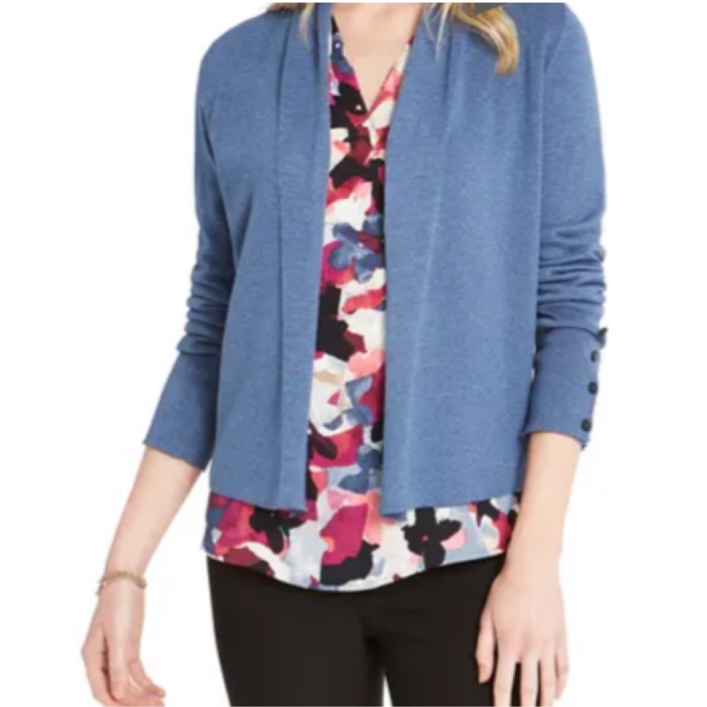 NIC+ZOE BOOK CLUB OPEN CARDIGAN
